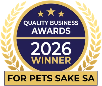 Quality Business Awards 2026 Winner, For Pets Sake SA
